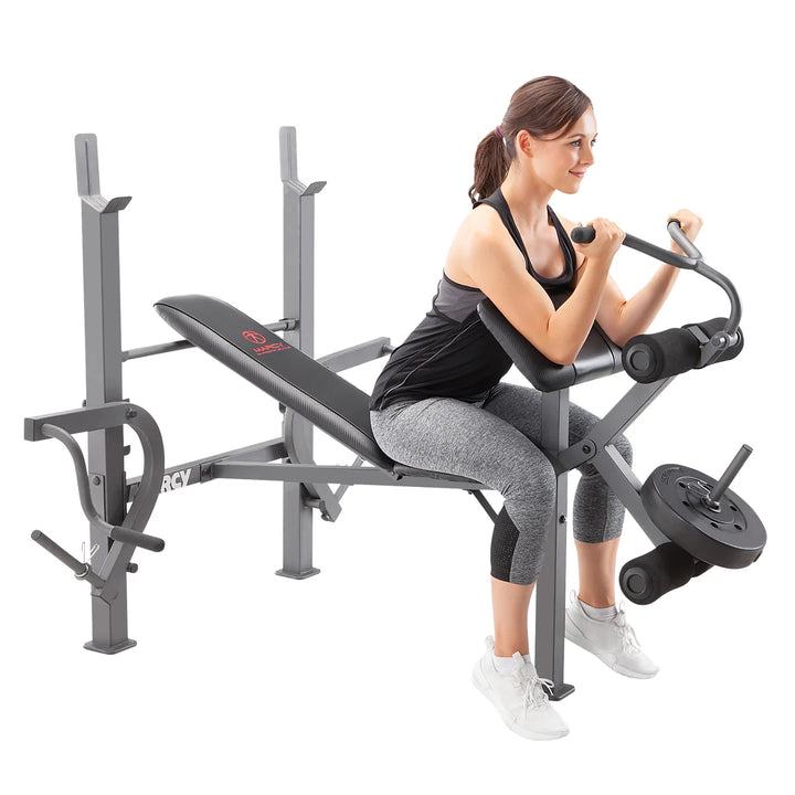 Marcy - Multistation avec bras pivotants et appareil d’exercices pour les jambes