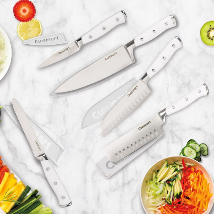Cuisinart 5-Piece German Steel Triple Rivet Knife Set