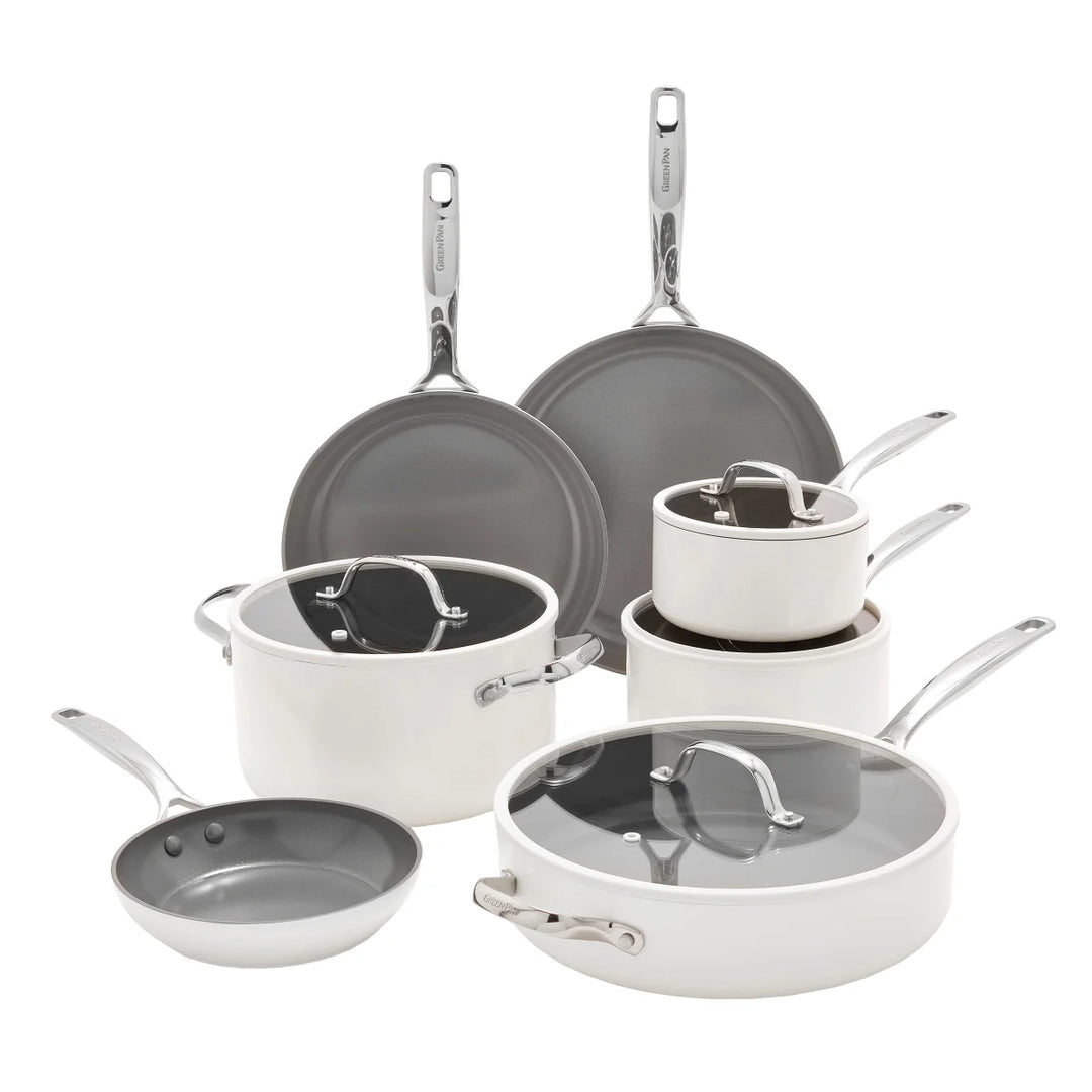 GreenPan Eras Ceramic Nonstick 11-Piece Cookware Set