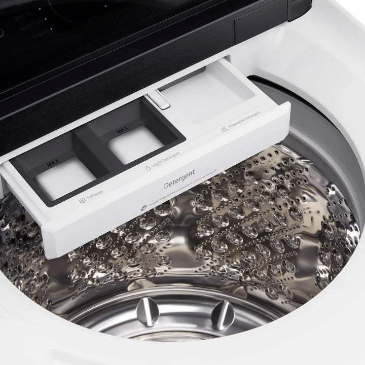 LG - Laveuse à chargement par le haut blanche de 6,3 pi³ Easyload