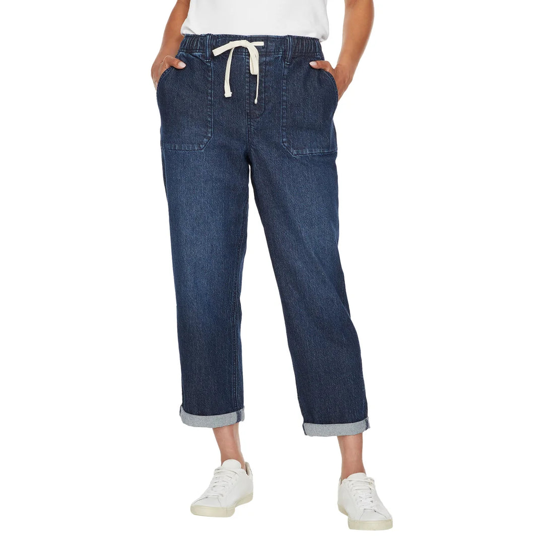 Buffalo - Jeans 3/4 à cordon de serrage