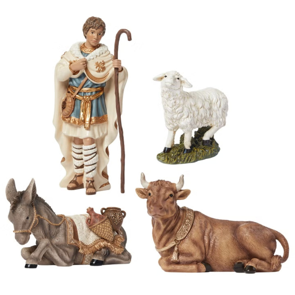 Kirkland Signature - Set of 14 Hand-Painted Nativity Figurines