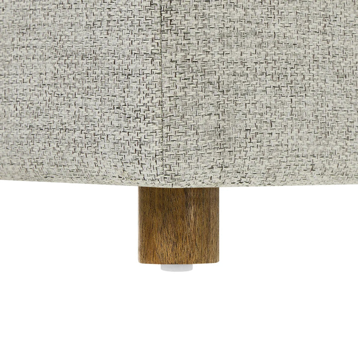 Thomasville - Fabric storage ottoman