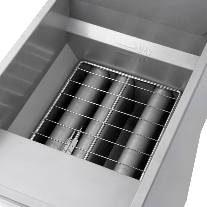 Forno - Friteuse commerciale au gaz naturel de 15,5 po