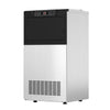 Forno - Machine à glaçons commerciale en acier inoxydable de 18,11 po