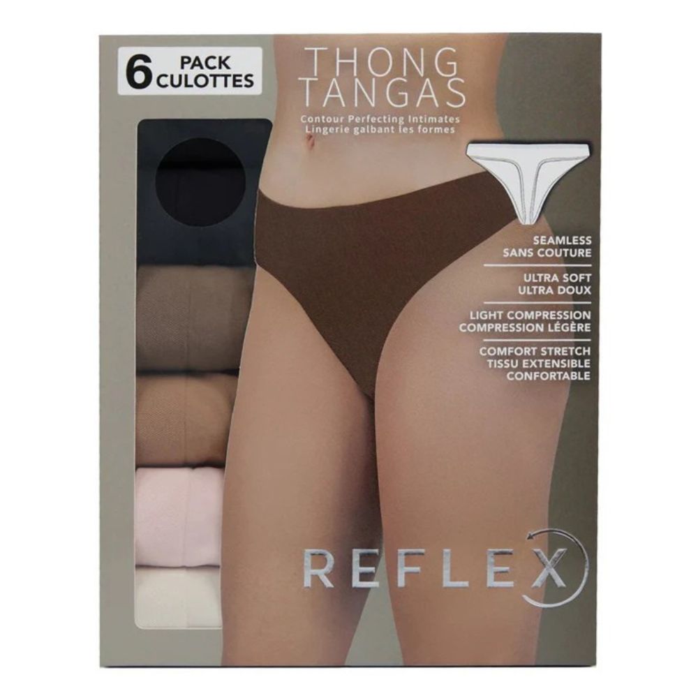 Reflex - Paquet de 6 Culottes Tangas
