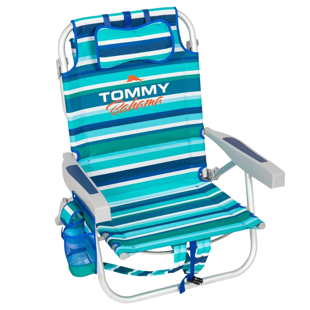 Tommy Bahama - 5-Position Backpack Beach Chairs