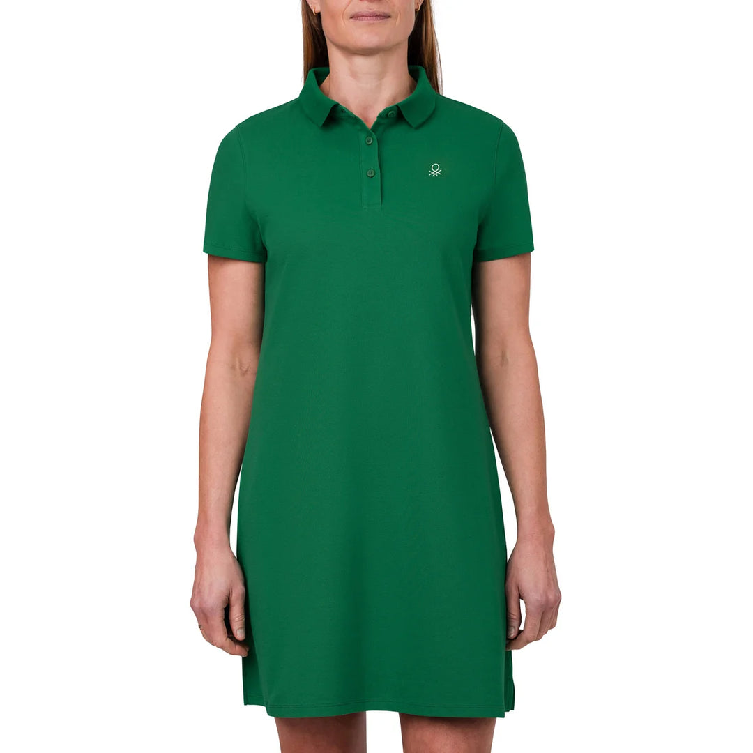 United Colors of Benetton – Robe-polo à manches courtes