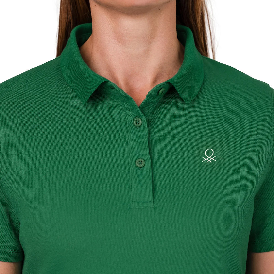 United Colors of Benetton – Robe-polo à manches courtes