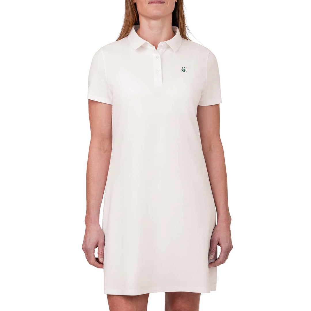 United Colors of Benetton – Robe-polo à manches courtes
