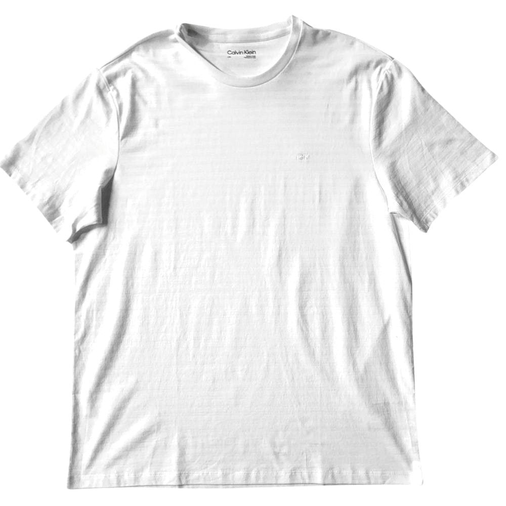Calvin Klein – Chandail à manches courtes rayé