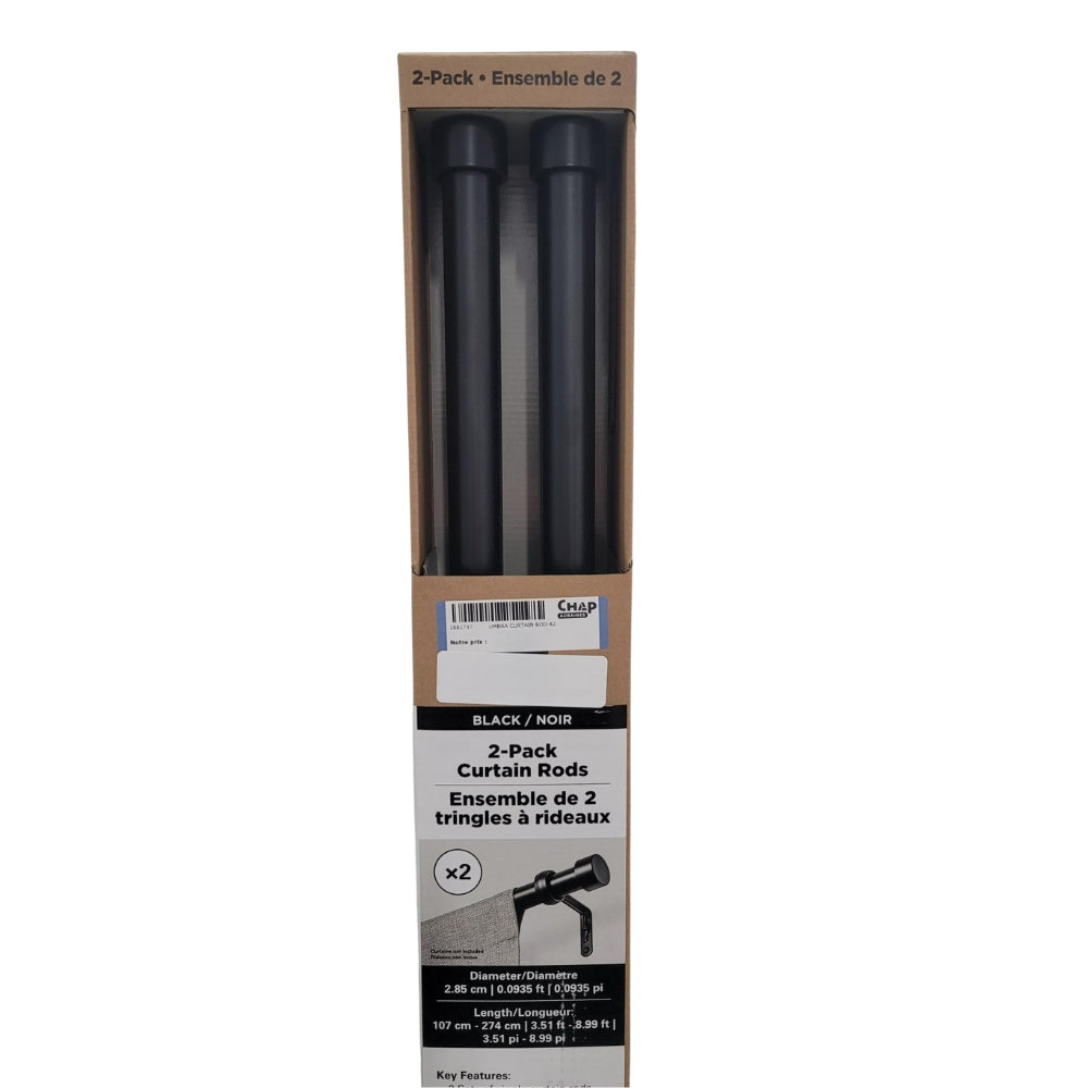 Umbra Curtain Rod - 2-Pack