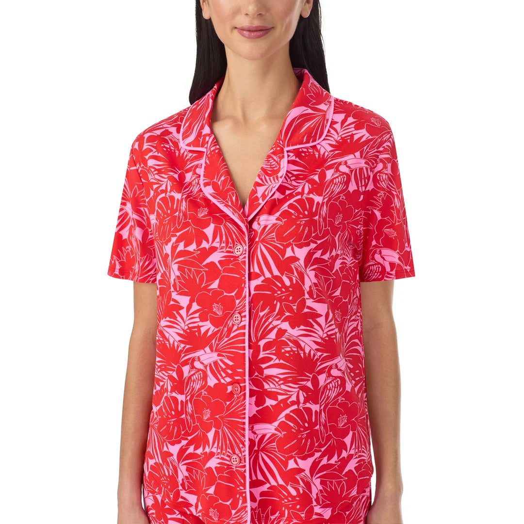 Room Service - Notched Collar Pajama Set