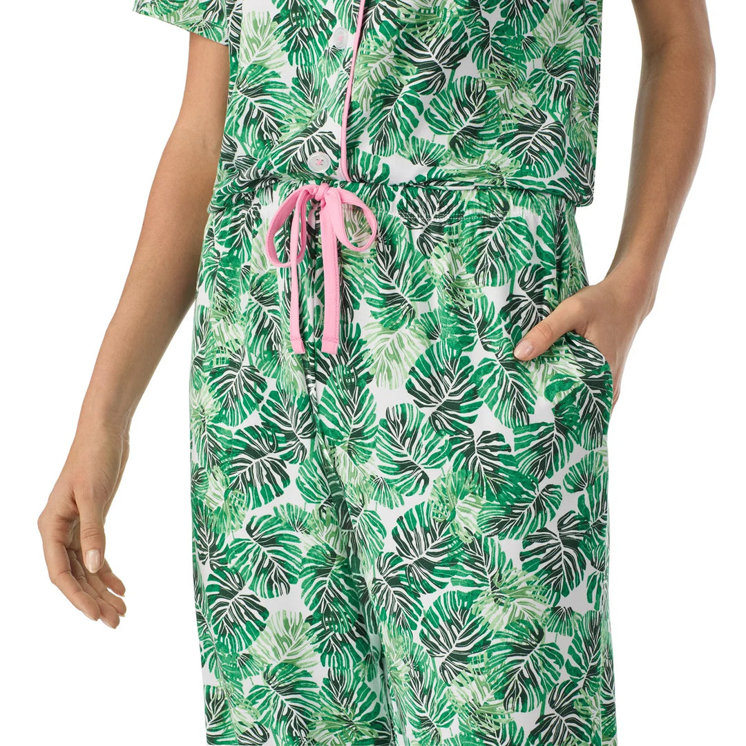 Room Service - Notched Collar Pajama Set