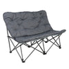 Mac Sports - Chaise de camping double rembourrée surdimensionnée - KingCamp
