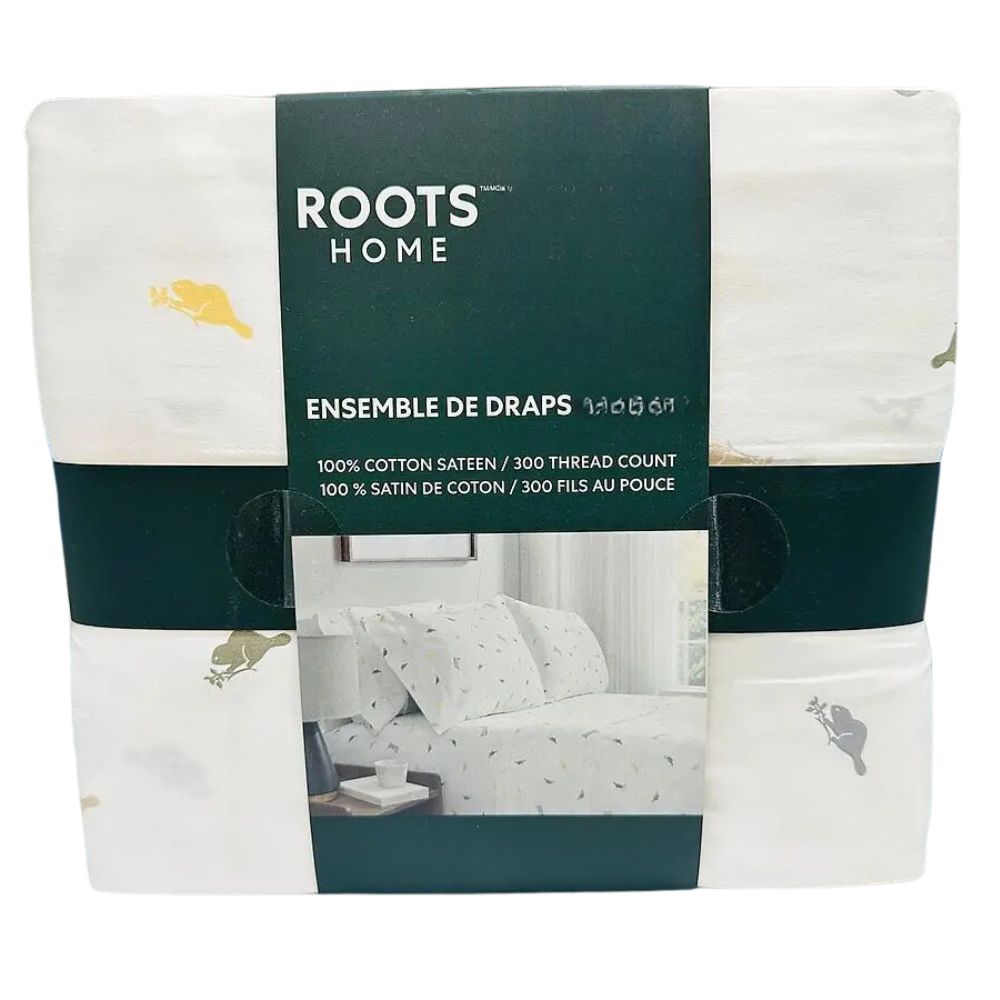 Roots 4-Piece Sheet Set