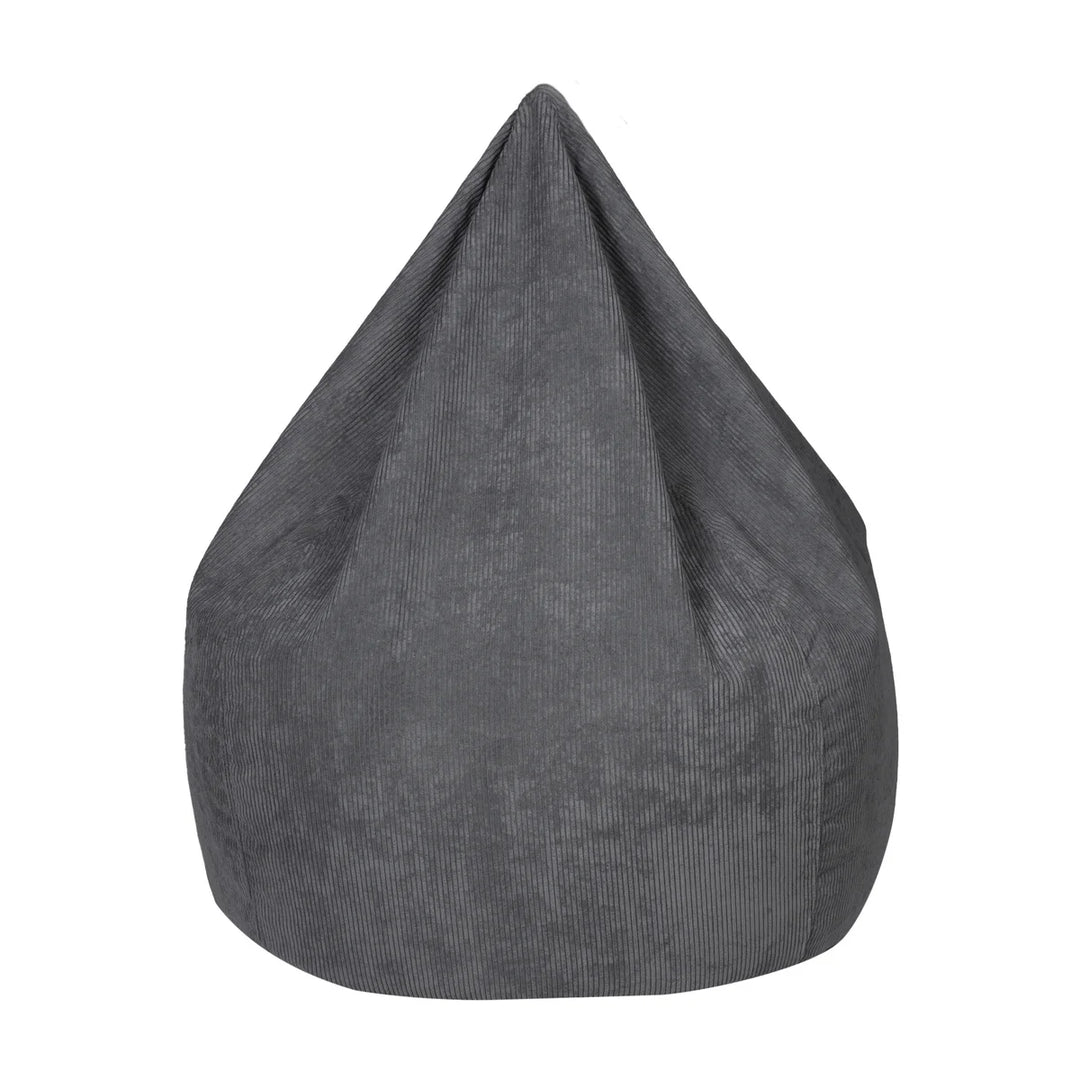 Norka Living - Pouf en velours côtelé Loa
