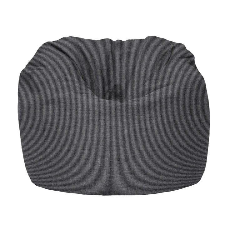 Norka Living - Pouf en velours côtelé Loa