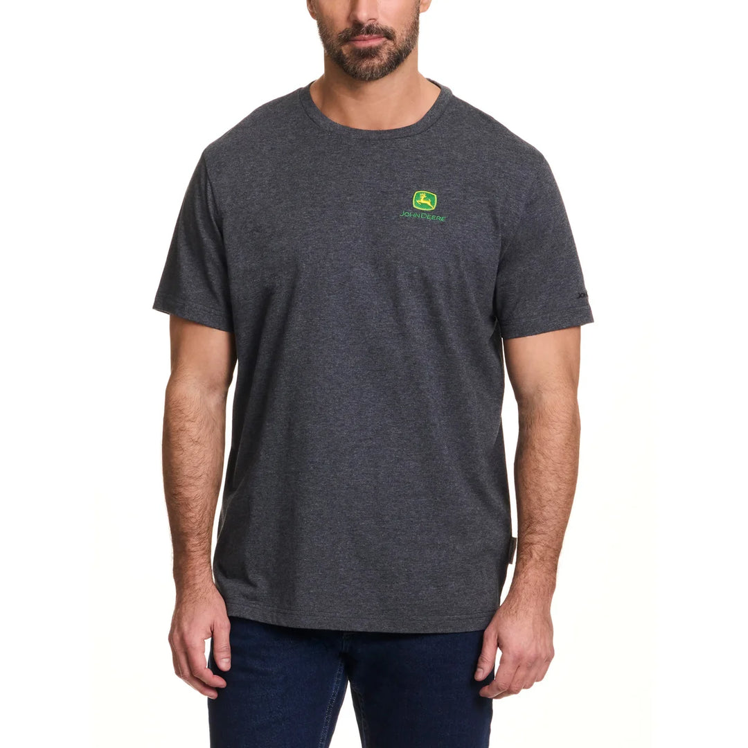 John Deere - T-shirt à logo brodé