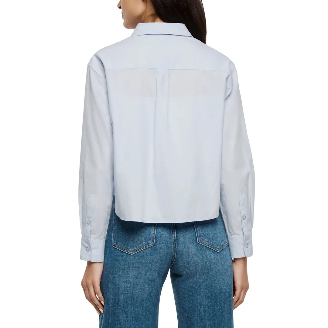 Gap - Chemise courte à manches longues en popeline