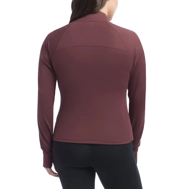 Danskin - Veste de yoga à fermeture à glissière