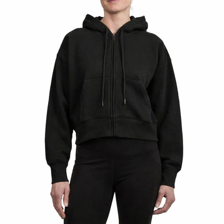 Tuff Athletics – Veste croppée à fermeture éclair complète