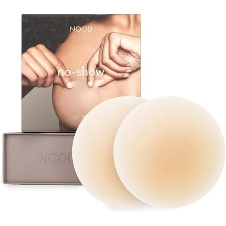 NOOD - No-Show Adhesive Nipple Covers - 2 Pairs
