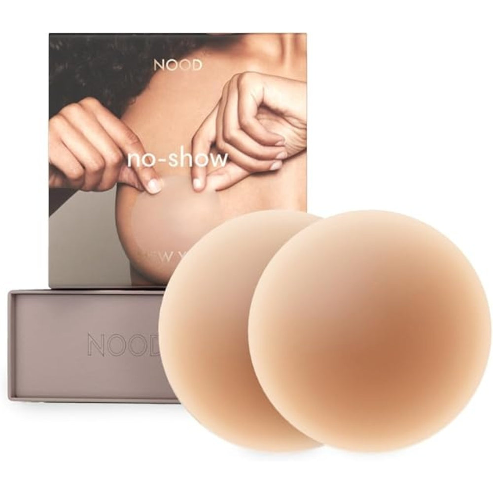 NOOD - No-Show Adhesive Nipple Covers - 2 Pairs