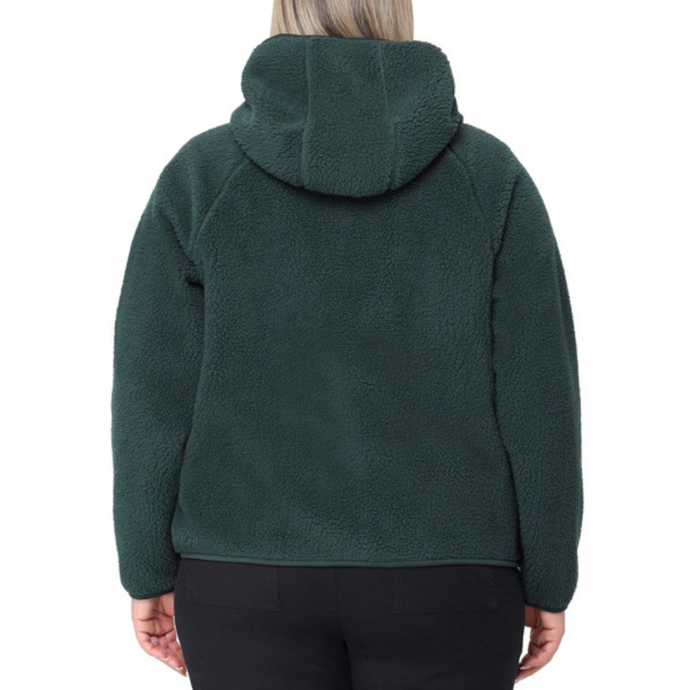 Sierra Designs – Veste en sherpa avec fermeture à glissière à l’avant