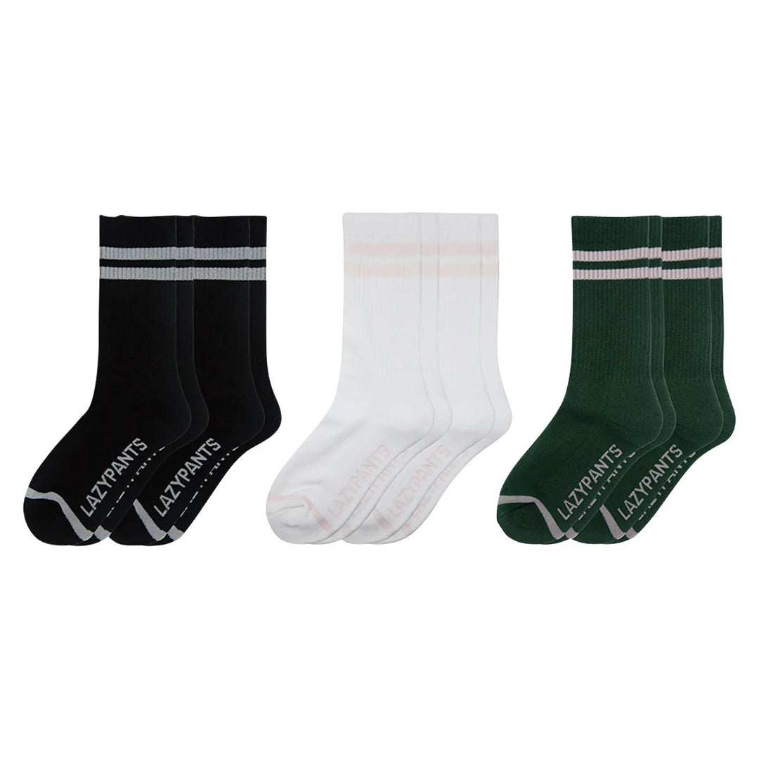 Lazypants - Chaussettes en coton, 6 paires