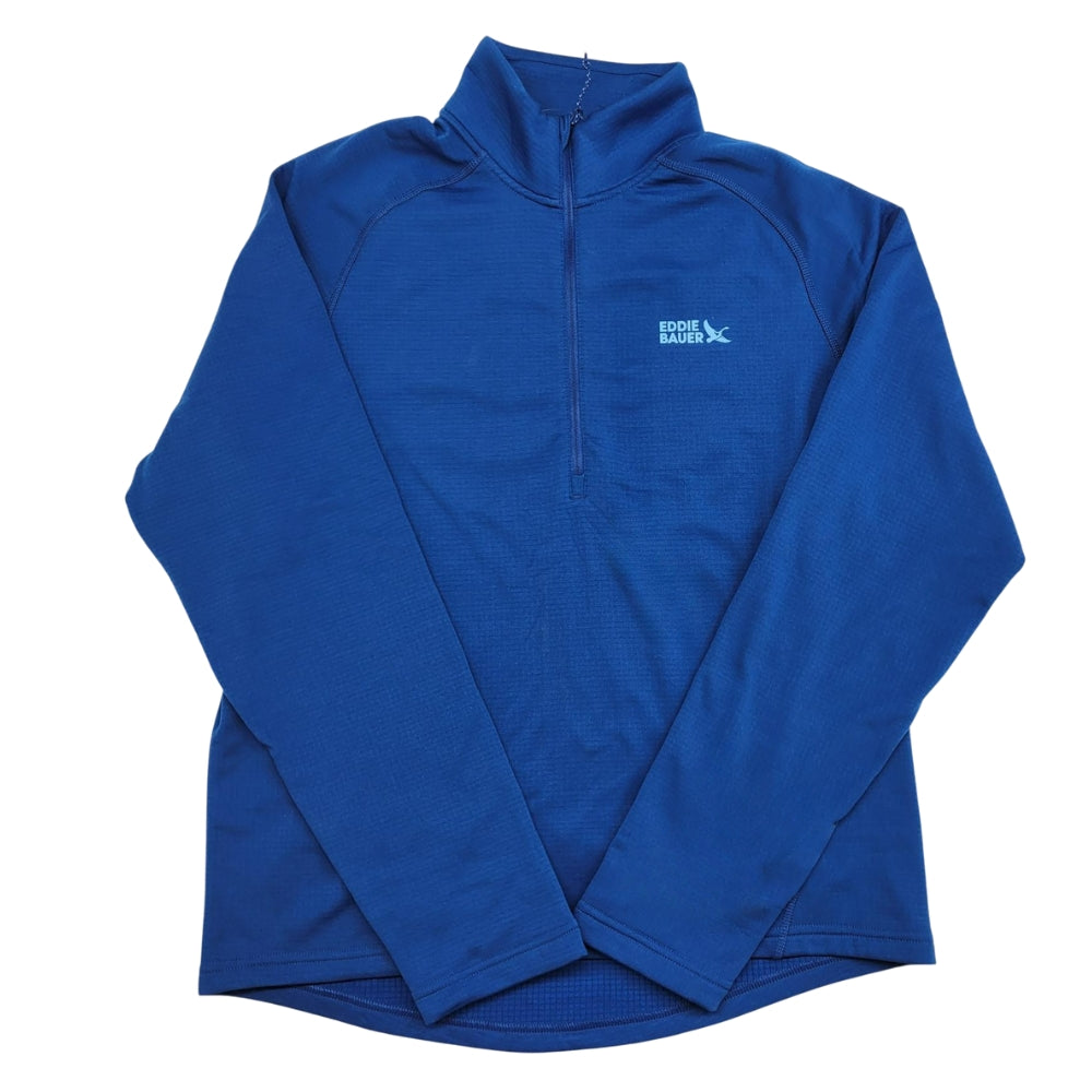 Eddie Bauer - Chandail à manche longue à demi-fermeture à glissière