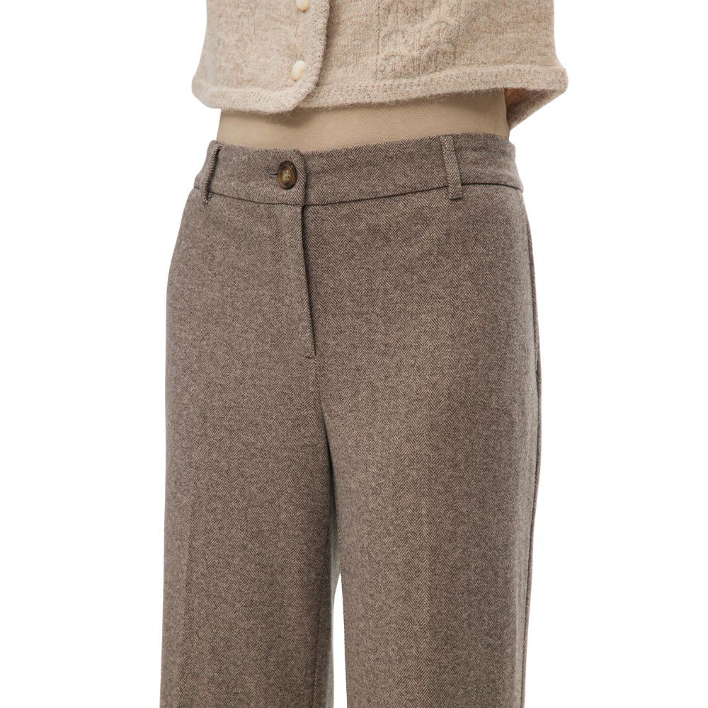 Hilary Radley - Pantalon jambe droite brossé