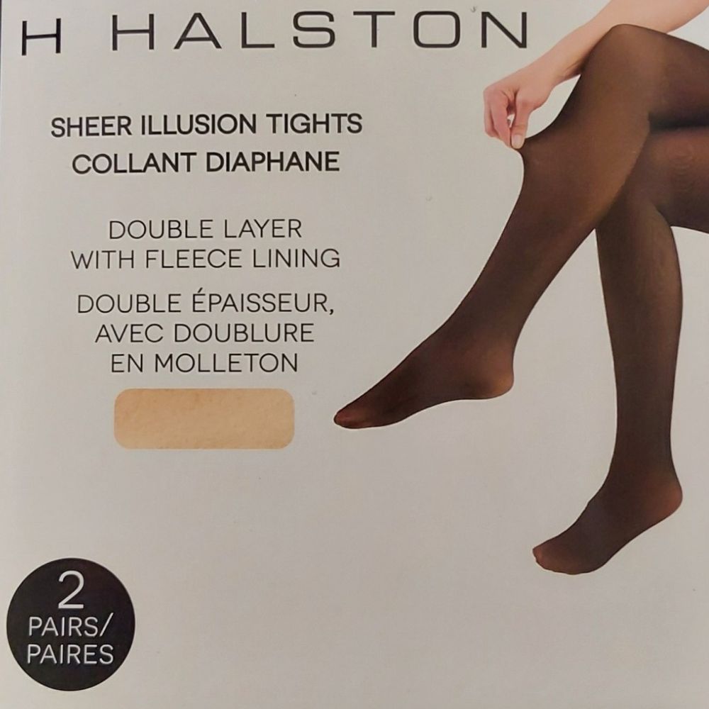 Halston - Collants doublés 2 paires