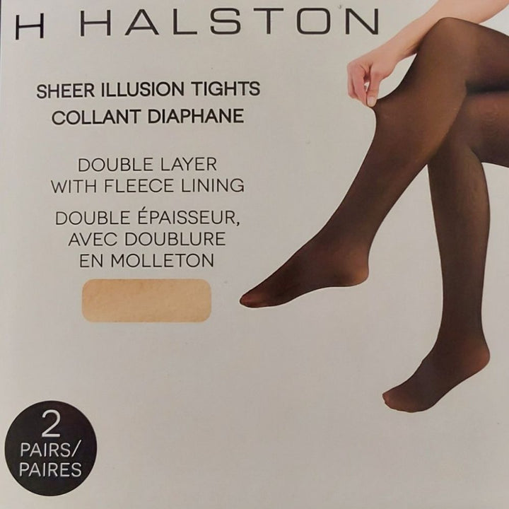 Halston - Collants doublés 2 paires