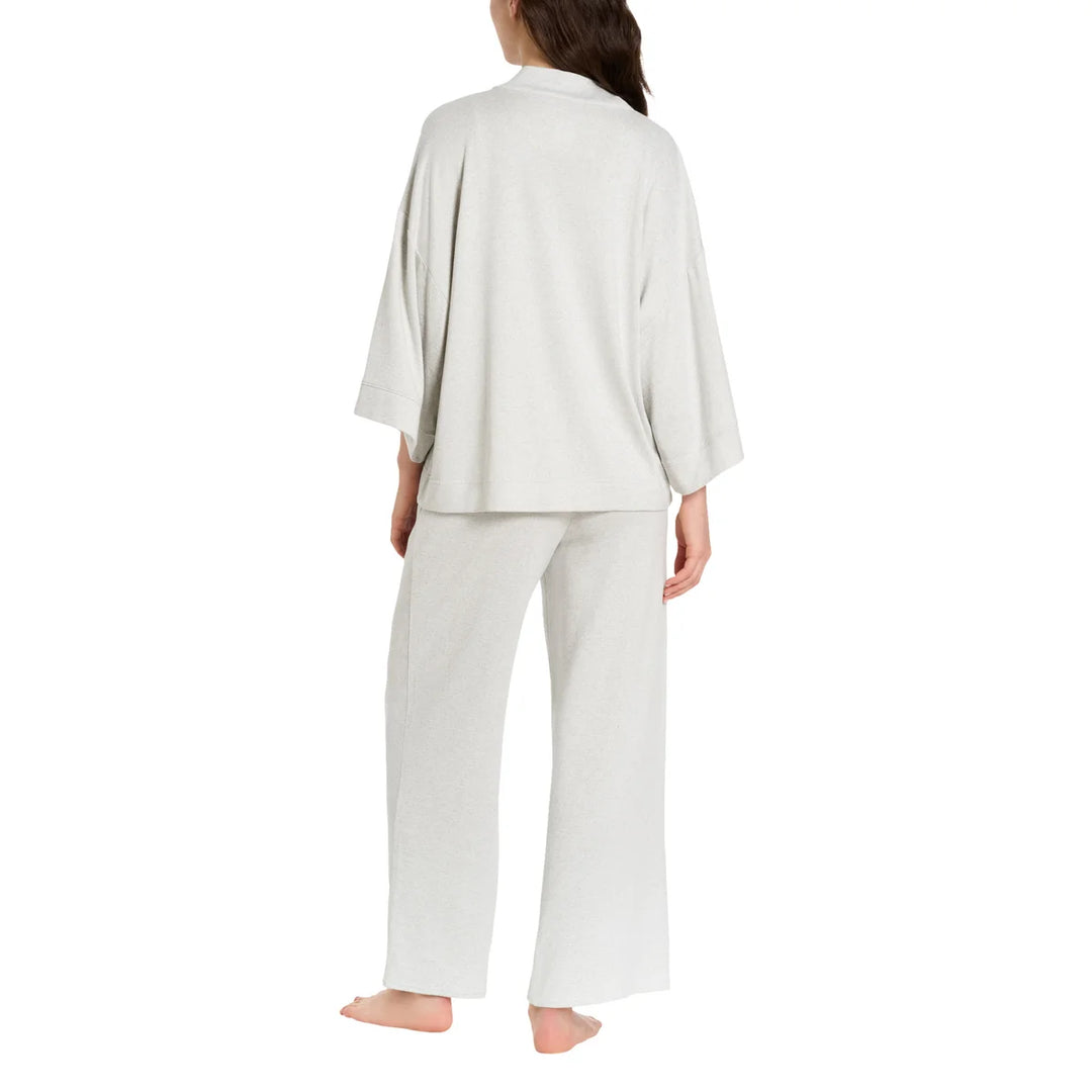 Lemon - Ensemble de nuit en tissu gratté douillet, 3-pièces