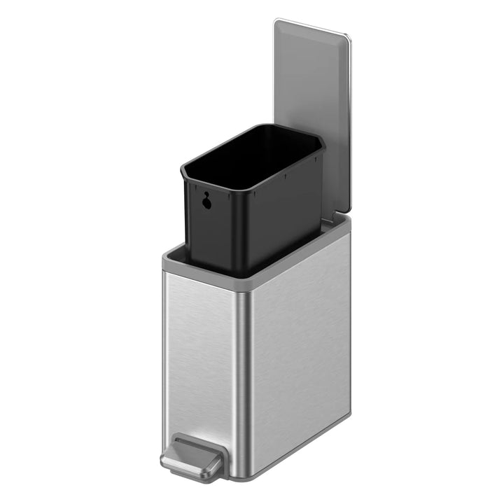 EKO - Poubelle à pédale 6,7 L, paquet de 2