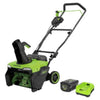 Greenworks Single-Stage Brushless Snow Thrower