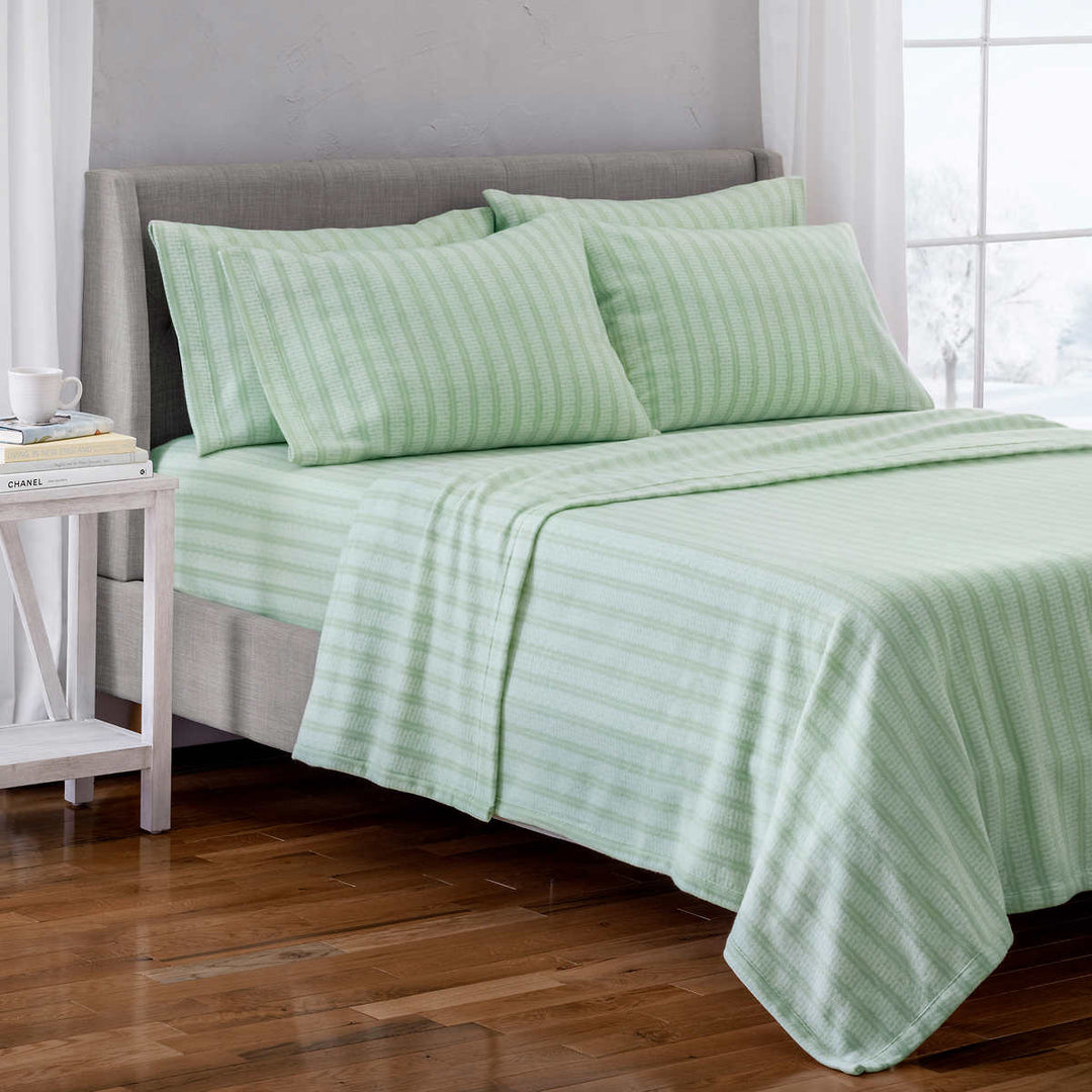 Martha Stewart - Ensemble de draps en micropolaire, 6 pièces
