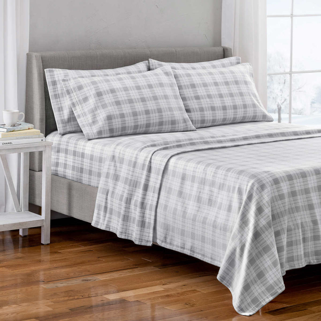 Martha Stewart - Ensemble de draps en micropolaire, 6 pièces
