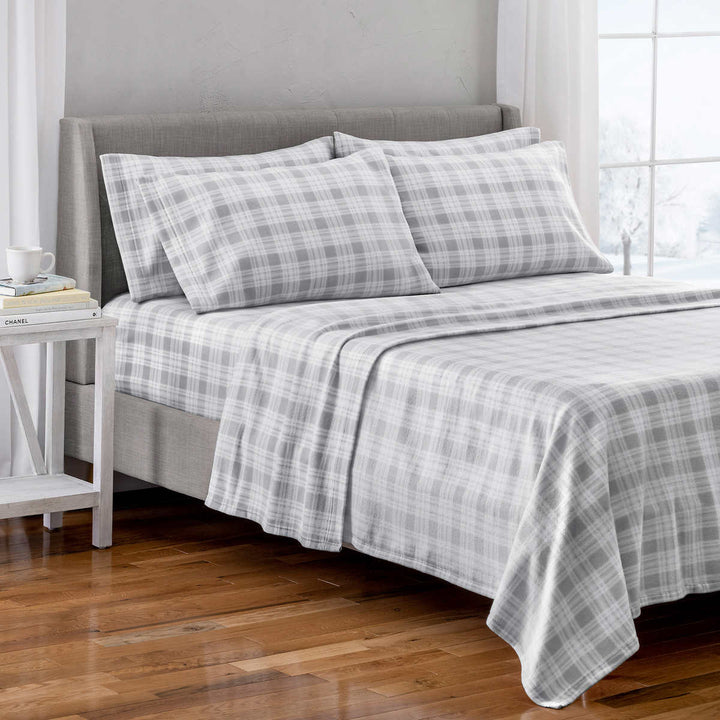 Martha Stewart - Ensemble de draps en micropolaire, 6 pièces