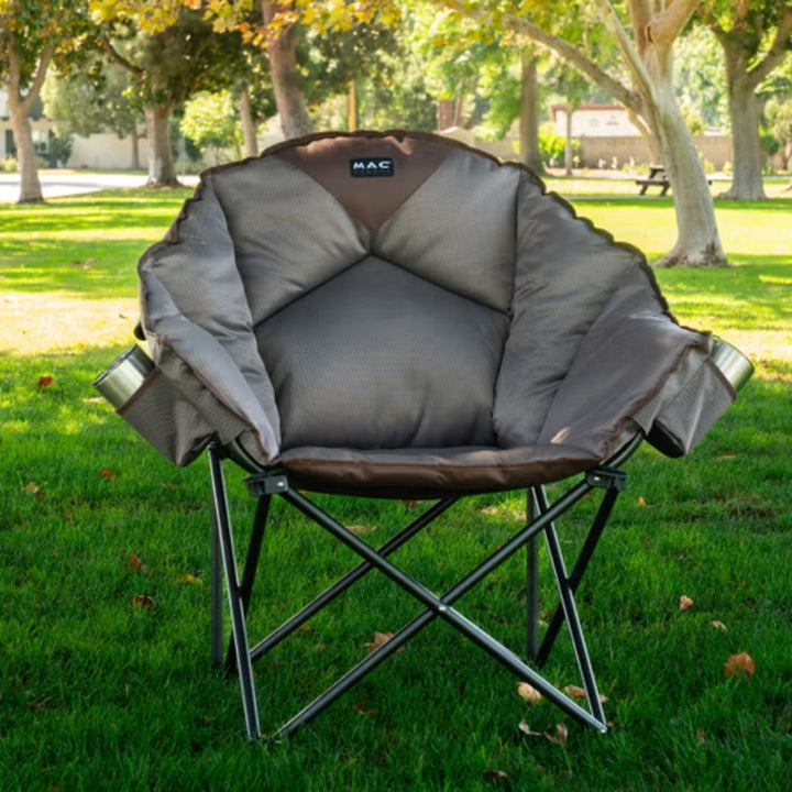 Mac Sports - Chaise de camping rembourrée Club