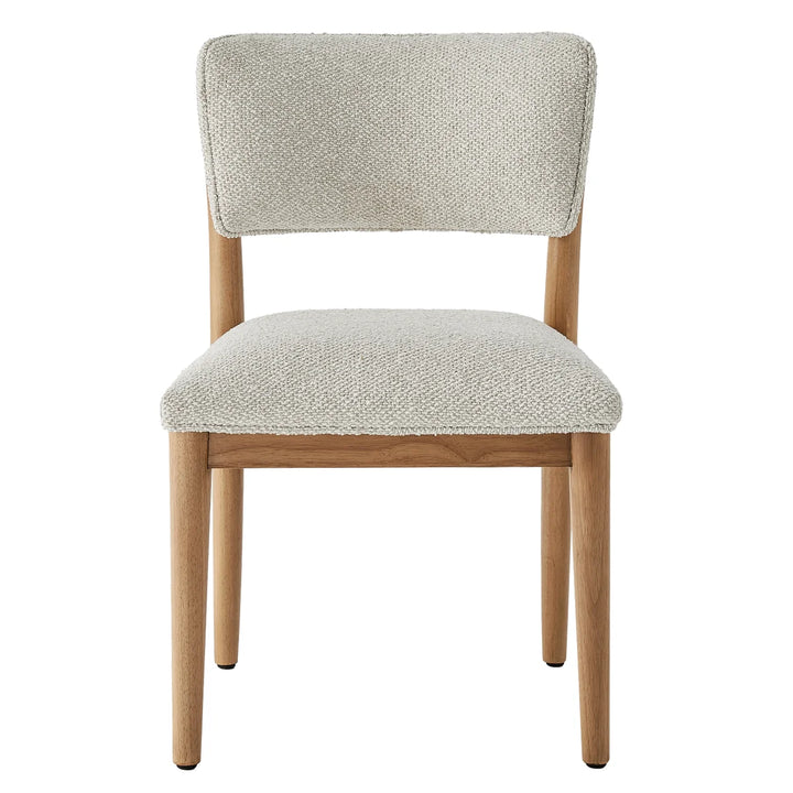 Aiden & Ivy - Chaises de salle à manger en tissu Tate, paquet de 2