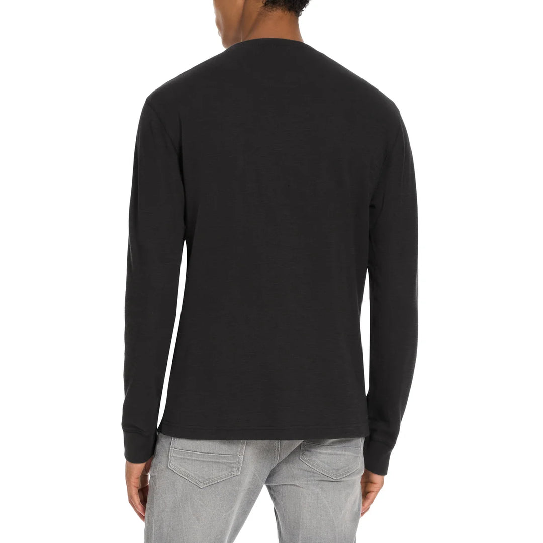 Scotch & Soda - Chandail ras du cou en tricot texturé à manches longues