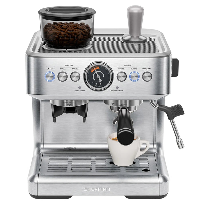 Chefman - Machine à expresso Crema Supreme