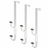 Neatfreak - Set of 3 non-slip over-the-door hooks