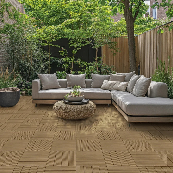 Golden Select - Dalles de terrasse, paquet de 8
