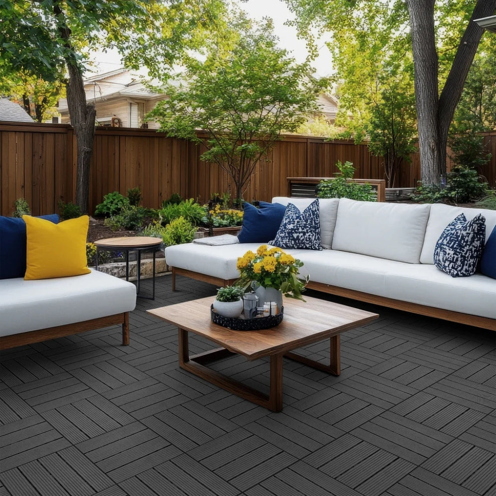 Golden Select - Dalles de terrasse, paquet de 8