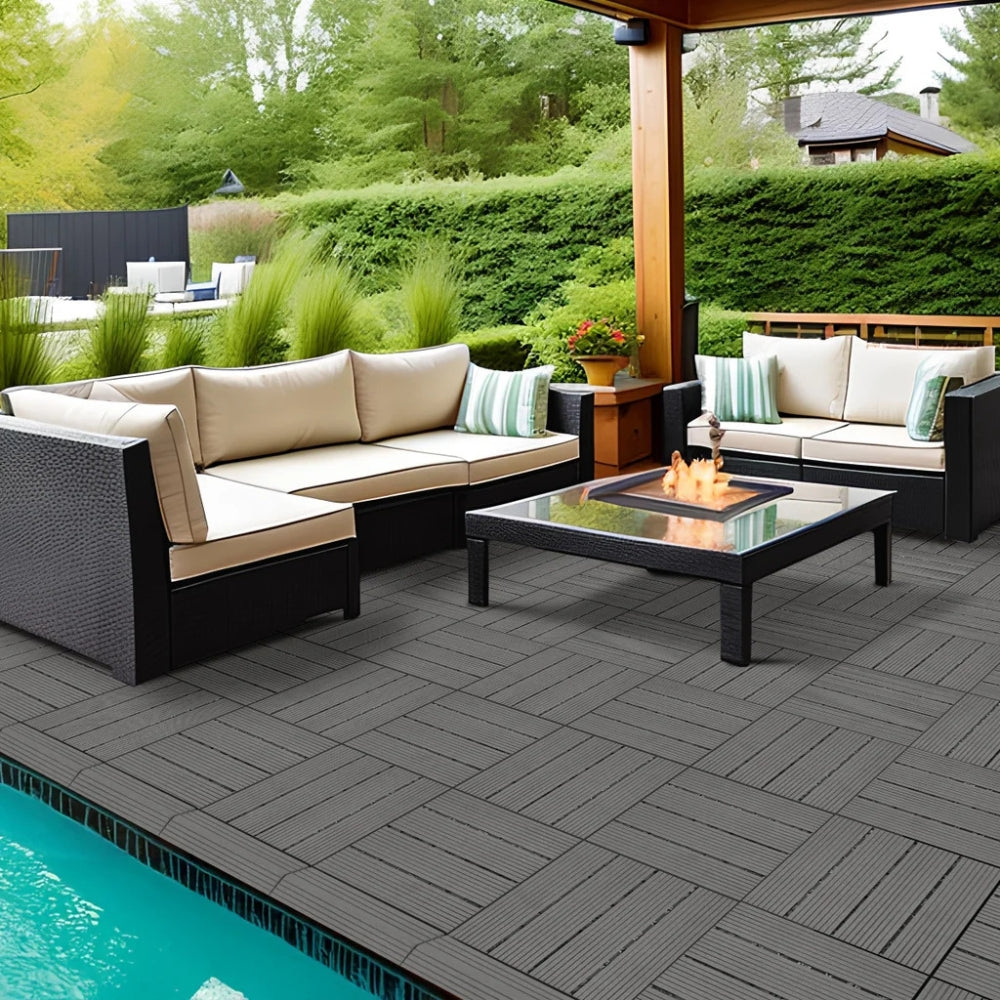 Golden Select - Dalles de terrasse, paquet de 8