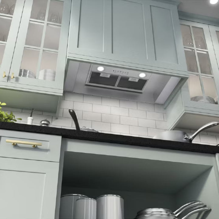 GE - Hotte de cuisine sur mesure en acier inoxydable de 51 cm (20 po)