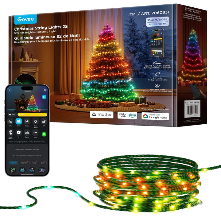 Govee Christmas String Lights - 2-Pack